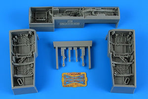 Baie de train d&amp;#39;atterrissage Aires 4884 F/A-18E/F Super Hornet pour maquette Hobby Boss au 1/48