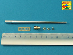 Aber 35L-245 7,5 cm barrel with muzzle brake for Panther Ausf.A 1/35 – zdjęcie 2