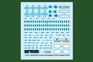 Hobby Boss 83812 allemand Sd.Kfz.221 Leichter Panzerspahwagen (3e série)  – Bild 5