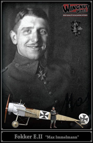 Wingnut Wings 32603 Fokker E.II &amp;quot;Max Immelmann&amp;quot; avec figurine en résine 1/32