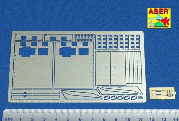 Aber 16005 Garde-boue arrière pour Tiger I, Ausf.E - Première version (1/16) – image 2
