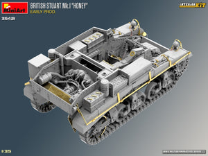 MiniArt 35421 BRITISH STUART MK.I HONEY EARLY PROD. KIT D&amp;#39;INTÉRIEUR 1/35 – image 8