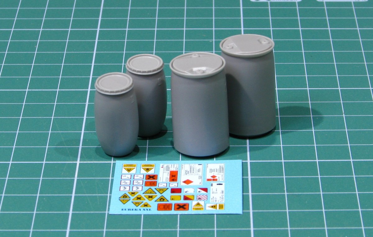 EUREKA XXL E-040 Fûts de stockage de produits chimiques en plastique, lot de 2, 1/35 – immagine 4