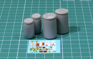 EUREKA XXL E-040 Fûts de stockage de produits chimiques en plastique, lot de 2, 1/35 – immagine 4