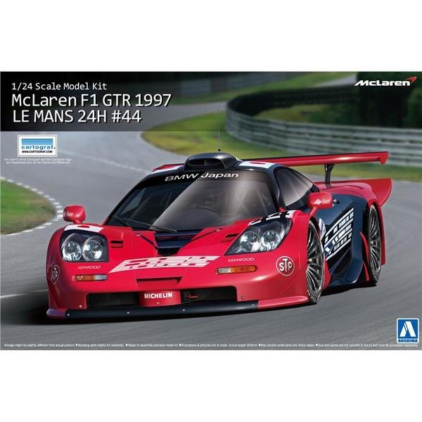 Aoshima 00751 McLaren GT 1997 Le Mans 24H 1/24