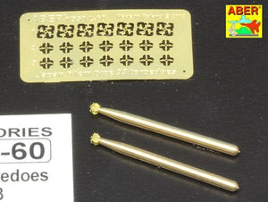Aber 350L-60 Coffret de 6 torpilles japonaises 61 cm Type 93 (1/350) – Bild 4