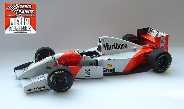 Peinture rouge Zero Paints ZP-1066 McLaren MP4 (Marlboro) 60 ml – immagine 4