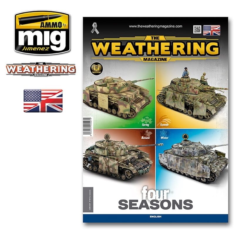 AMMO de Mig Jimenez 4527 - Le magazine Weathering - Quatre saisons (Version anglaise)