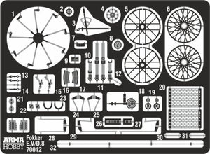 Arma Hobby 70012 Fokker EV Expert Set 1/72 – immagine 5