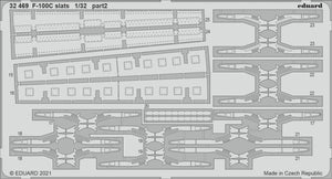 Becs de bord d&amp;#39;attaque Eduard 32469 F-100C TRUMPETER 1/32 – image 2