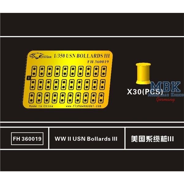 Flyhawk FH360019 Bornes USN de la Seconde Guerre mondiale III (30 pièces) 1/350