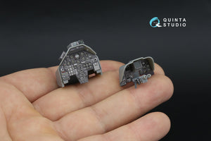 Intérieur imprimé en 3D et coloré sur papier décalcomanie (Trumpeter) de Quinta Studio QD+35153 (avec pièces en résine imprimées en 3D) 1/35 – image 9