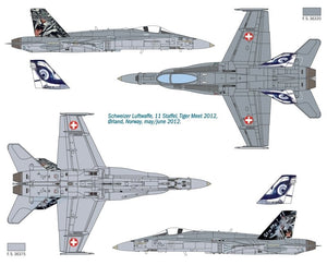 Italeri 1347 F/A-18 Hornet Tiger Meet 2012 1/72 – immagine 2