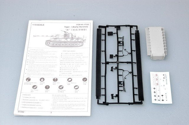 Trumpeter 07242 Char Tiger 1 (Première version) (1/72) – Bild 3