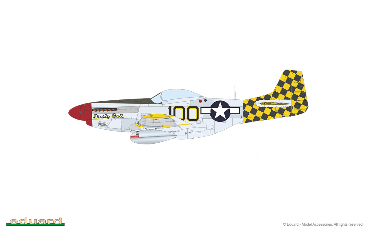 Eduard 11159 RED TAILS &amp;amp; Co. COMBO DOUBLE 1/48 – immagine 20