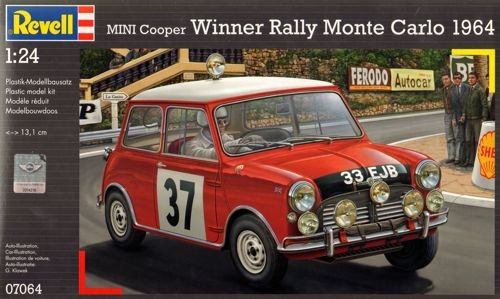 Revell 07064 Mini Cooper Rallye (Vainqueur Monte Carlo 1964 (1/24))