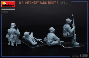 MiniArt 53035 Cavaliers de chars d&amp;#39;infanterie américains. Set 2 1/35  – image 4