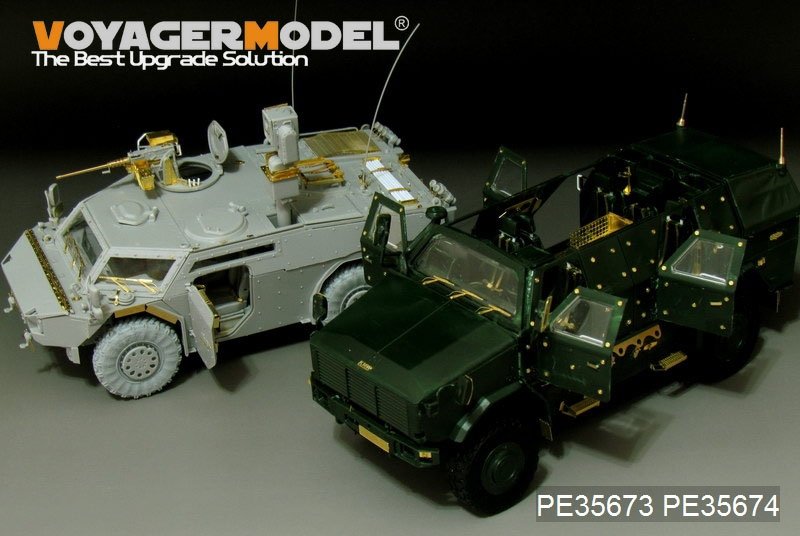 Maquette Voyager PE35673 Dingo 2 GE A2 PatSi allemand moderne (pour REVEL 03233) 1/35  – immagine 6