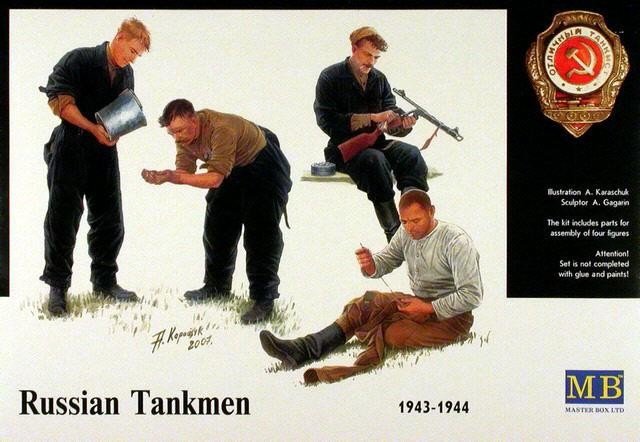 Master Box 3535 Tankistes russes, 1943-1944 (1/35)