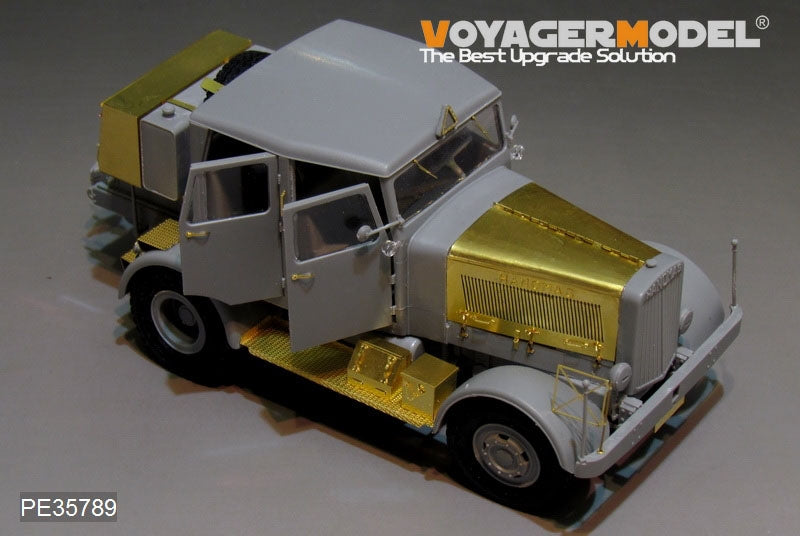 Voiture militaire Hanomag SS100 de la Seconde Guerre mondiale avec transporteur de roquettes V2, modèle Voyager PE35789, pour TAKOM 2110, échelle 1/35 – image 2