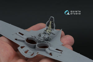 Intérieur coloré imprimé en 3D sur papier décalcomanie Quinta Studio QD48491 I-16 (pour kit Zvezda) 1/48 – image 7