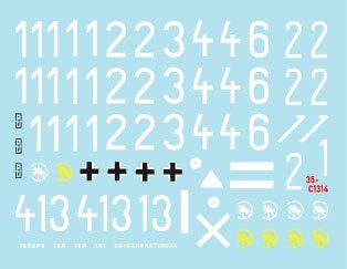 Star Decals 35-C1314 Windhund n° 3 1/35 – Bild 3