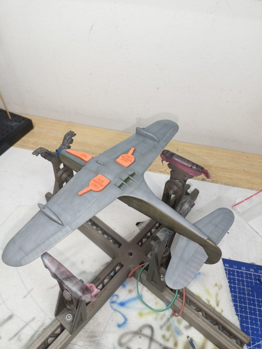 Omask 74827 Bouchons de puits de train d&amp;#39;atterrissage P-39/P-400 Airacobra (pour Eduard) 1/48 – imagen 2