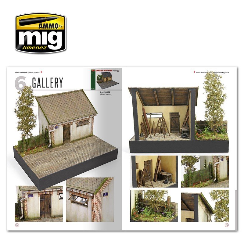 AMMO de Mig Jimenez 6135 COMMENT CONSTRUIRE DES BÂTIMENTS. GUIDE DE CONSTRUCTION ET DE PEINTURE DE BASE (Anglais) – image 6