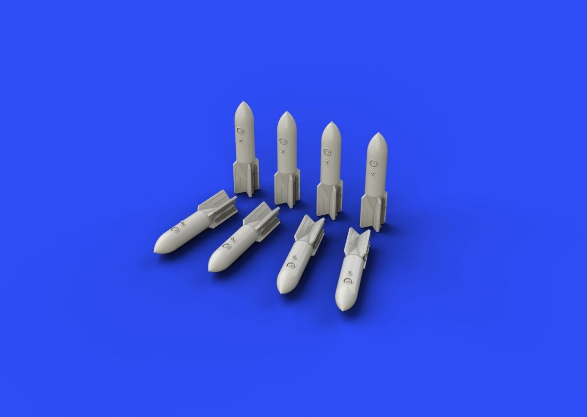 Eduard 648264 SC 50 bombes allemandes de la Seconde Guerre mondiale 1/48 – immagine 4