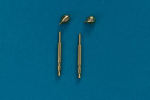 Embouts de canon RB modèle 48AB06 pour mitrailleuse allemande MG 17 de 7,92 mm. La MG 17 était utilisée sur de nombreux avions allemands. Échelle 1/48. – image 4