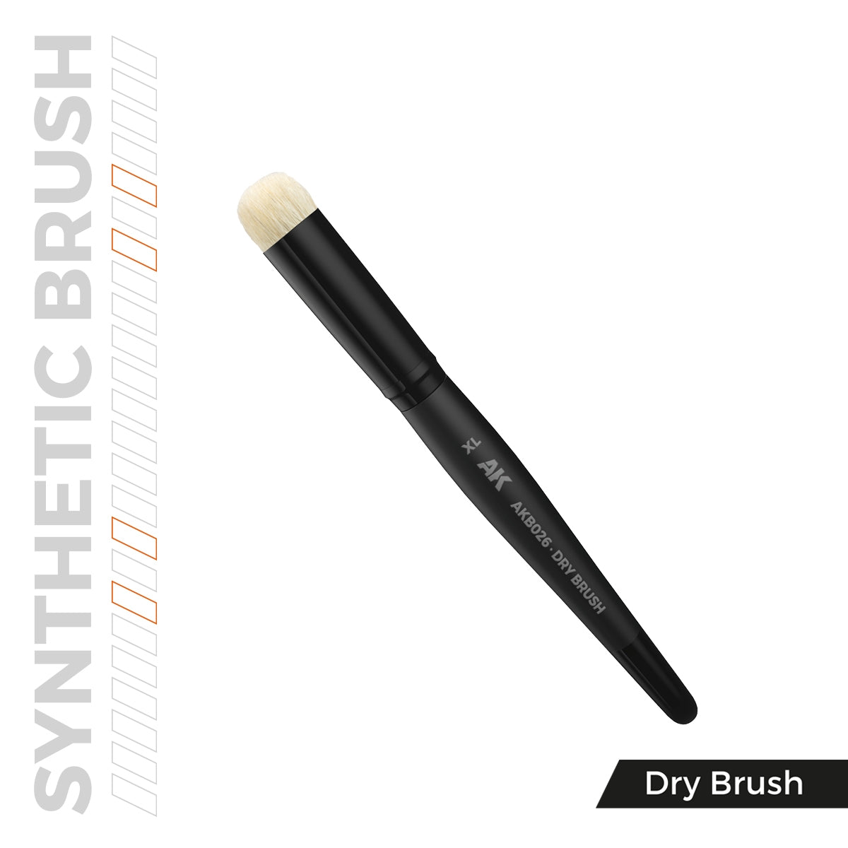 AK Interactive AKB026 AK SYNTHETIC DRY BRUSH – XL – zdjęcie 3
