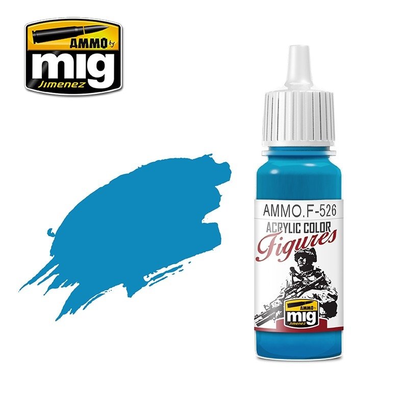 Munitions pour Mig Jimenez F526 CYAN 17ML