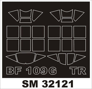 Montex SM32121 Bf-109G6 (PREMIÈRE VERSION) TROMPETTE