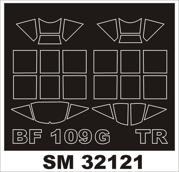 Montex SM32121 Bf-109G6 (PREMIÈRE VERSION) TROMPETTE