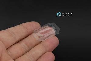 Quinta Studio QC72056 Yak-9 verrière transparente sous vide (Zvezda) 1/72 – image 5