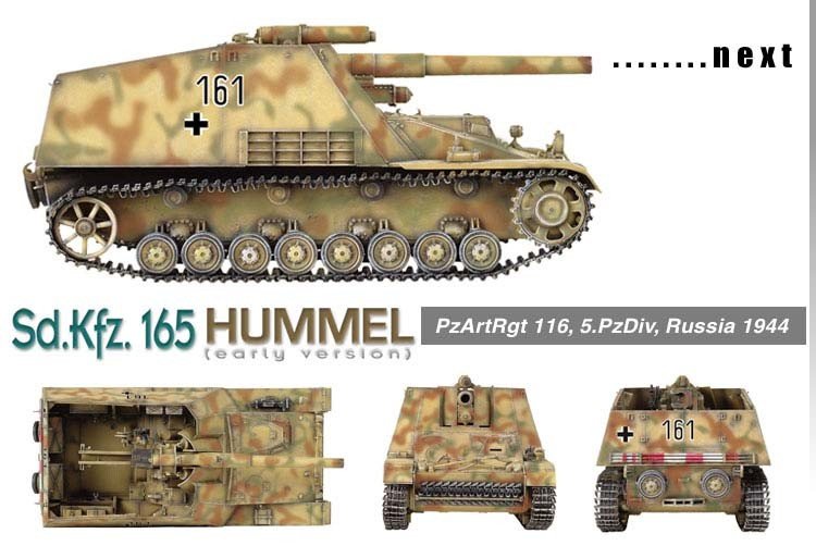 Dragon 6204 Sd.Kfz. 164 Hummel (première version) (1/35) – immagine 2