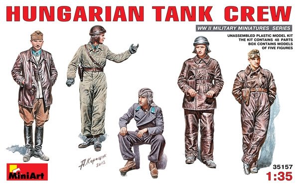 MiniArt 35157 ÉQUIPAGE DE CHAR HONGROIS 1/35