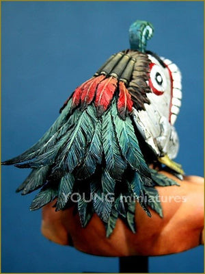Young Miniatures YH1819 Guerrier aztèque 1/10 – immagine 7