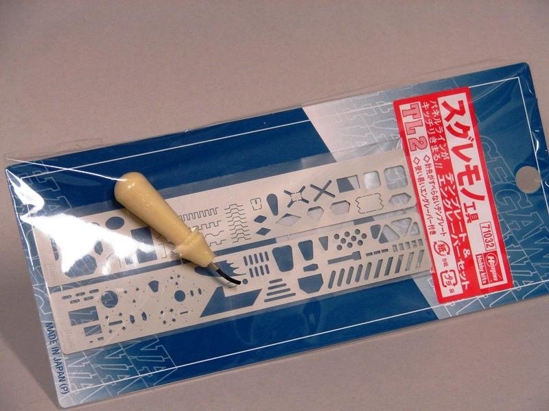 Ensemble de gabarits et de traceurs Hasegawa TL02