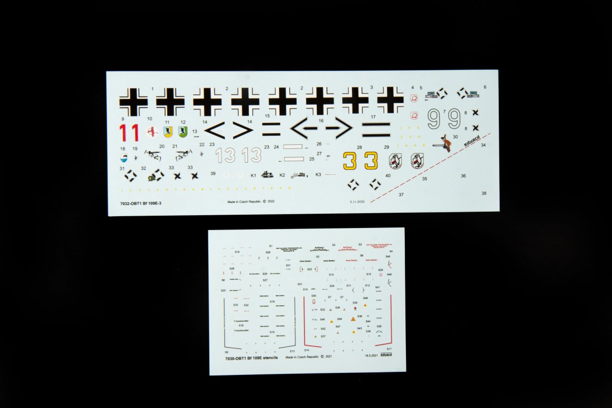 Eduard 7032 Bf 109E-3 ProfiPACK édition 1/72  – image 4