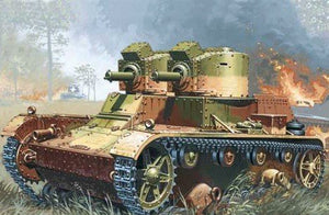 Mirage Hobby 35302 7TP char léger (tourelle double) (1/35)