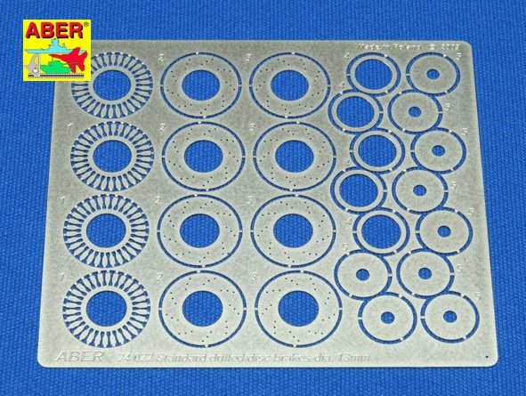 Disques de frein percés standard Aber 24022 13 mm (1/24)