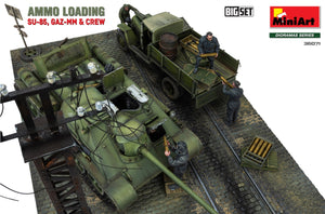 Miniart 36071 CHARGEMENT DE MUNITIONS. SU-85, GAZ-MM et ÉQUIPAGE. GRAND ENSEMBLE 1/35 – image 8