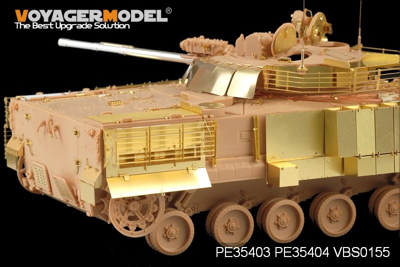 Maquette Voyager PE35403 BMP-3 MICV russe moderne avec blindage à lames pour TRUMPETER 00365 1/35 – imagen 16