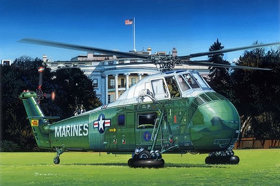 Trumpeter 02885 VH-34D « Marine One » 1/48