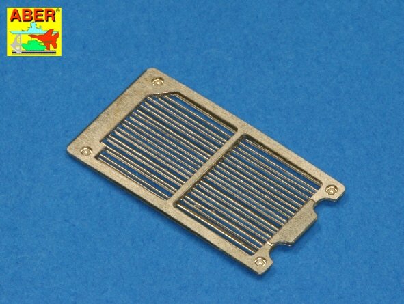 Grilles Aber 35G26 pour char allemand Standardpanzer E-75 ou E-50 (1/35) – immagine 5