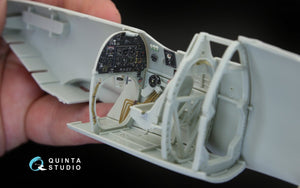 Intérieur imprimé en 3D et coloré sur papier décalcomanie pour Spitfire Mk. II (Quinta Studio QD32043) (pour maquette Revell) au 1/32 – Bild 10