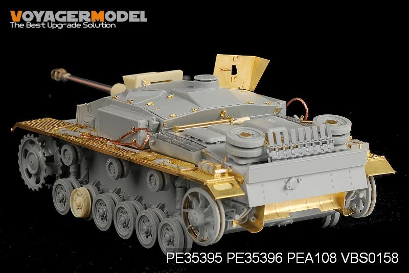 Maquette Voyager PE35395 StuG.III Ausf.F8 allemand de la Seconde Guerre mondiale, version de base (fin de production), pour DRAGON 6644, échelle 1/35 – image 10