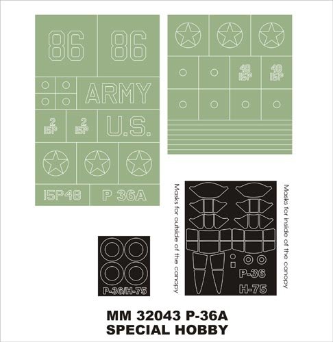 Montex MM32043 P-36A SPÉCIAL HOBBY