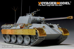 Maquette Voyager PE351090 Panther A allemand de la Seconde Guerre mondiale, version intermédiaire de base, pour Dragon au 1/35 – Bild 2